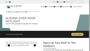 Glazing Vision - Sliding Over Roof Skylight