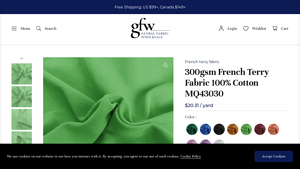 Global Fabric - French Terry 300gsm