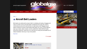 Global GSE - Used Aircraft Belt Loaders