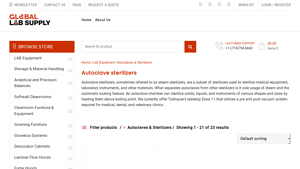Global Lab Supply - Cost-Effective Autoclaves