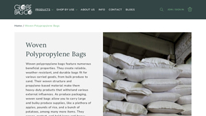 GlobeBag - Durable Woven Polypropylene Sand Bags