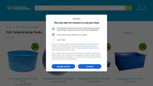 Go Green Aquaponics - Polyethylene Tanks