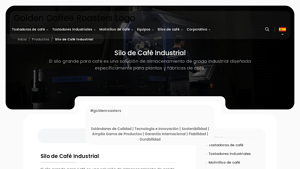 Golden Roaster - Sistema de Silos para Granos de Café