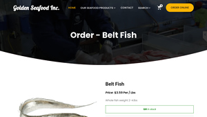Golden Seafood Inc - Belt Fish
