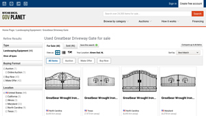 Greatbear - Wrought Iron Driveway Gate