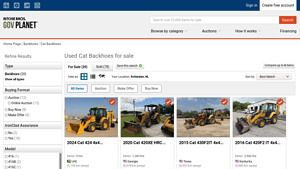 Cat - Backhoe Loaders