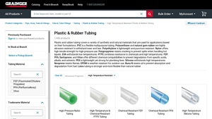 Grainger - PEX and Specialty Rubber Products