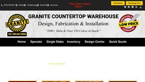 Granite Countertop Warehouse - Affordable Red Granite Countertops