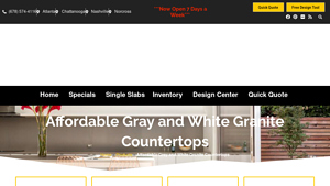 Granite Countertop Warehouse - Affordable Gray and White Granite Countertops
