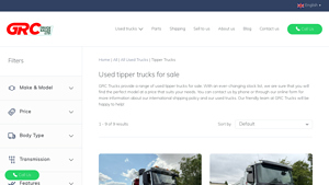 GRC Trucks - Quality Used Tipper Trucks