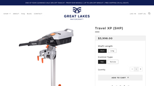 Great Lakes Watercraft - Travel XP (5HP)