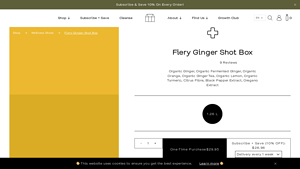 Greenhouse - Fiery Ginger Shot Box