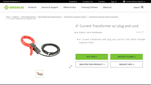 HDE - 4 Current Transformer w/ Plug and Cord
