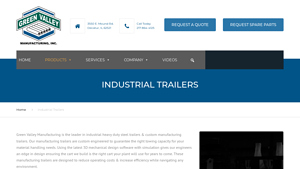 Green Valley Manufacturing - Industrial Trailers