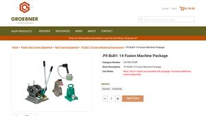 Groebner - Pit Bull® 14 Fusion Machine Package