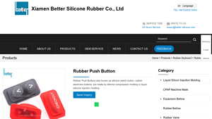 Grommet Seal - Rubber Push Button