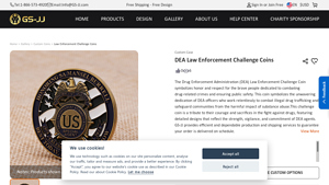 GS-JJ - DEA Law Enforcement Challenge Coin