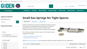Guden - Miniature Gas Springs