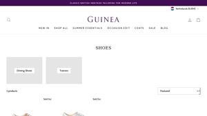 Guinea London - Camden Low Top Trainers