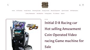 Initial D - Coin Operated Racing Car Arcade Machine