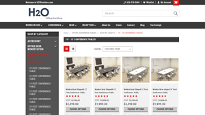 H2O Furniture - Conference Tables