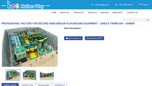 Haiberplay - Second Hand Jungle Theme Indoor Playground Equipment