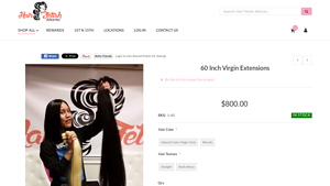 Hair Fetish - 60 Inch Virgin Extensions