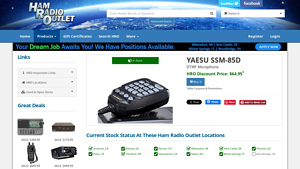 YAESU - SSM-85D Microphone
