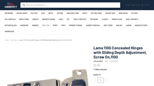 Lama - 110G Concealed Hinges