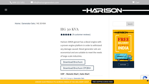 Harrison - HG 30 KVA Generator