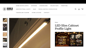 Harold Electricals - LED Slim Cabinet Profile Light
