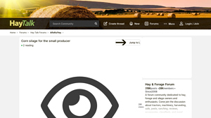 HayTalk - Corn Silage Solutions