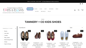 Tannery + Co - Midnight T-Straps