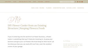 HeartySol - DIY Flower Cooler