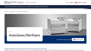 Henry Schein - Dental Autoclaves & Sterilizers