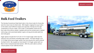 Hensley - Conventional Style Feed Trailers