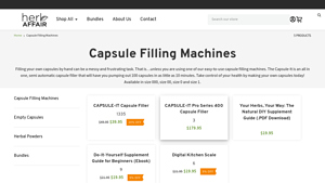 Herb Affair - Capsule-It Capsule Filler
