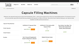 Herb Affair - Capsule-It Capsule Filler