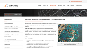 Hex Wire Mesh - Hexagonal Mesh Crab Trap