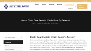Hightop - Metal Chain Door Curtain
