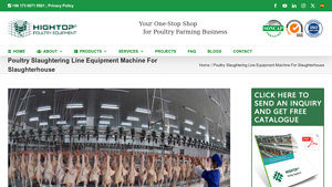 Hightop - Poultry Slaughtering Line Equipment