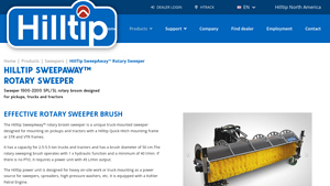 Hilltip - SweepAway™ Rotary Sweeper