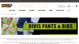 Hi-Vis Supply - DOME75 DYNAMIC Series Rain Tamer DRP3452 HiVis Class E Rain Pant