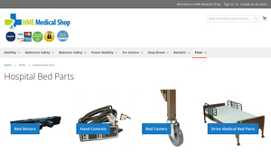 HME Medical - Hospital Bed Parts and Accessories