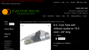 Ultragrow - 8 in. Cool Tube Reflector