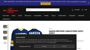Hockey Vancouver - Hanson Brothers Jersey