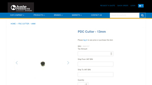 Hole Products - PDC Cutter 13mm