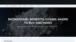 Holistic Nootropics - Bromantane