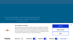 Holosonics - Audio Spotlight® Directional Speakers