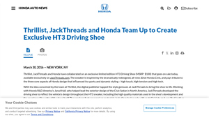 Honda - HT3 Driving Shoe